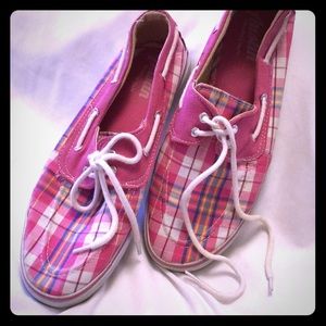 Checkered sneakers S006